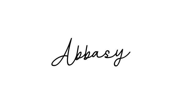 You should practise on your own different ways (BallpointsItalic-DORy9) to write your name (Abbasy) in signature. don't let someone else do it for you. Abbasy signature style 11 images and pictures png