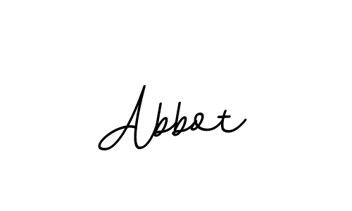 Create a beautiful signature design for name Abbot. With this signature (BallpointsItalic-DORy9) fonts, you can make a handwritten signature for free. Abbot signature style 11 images and pictures png