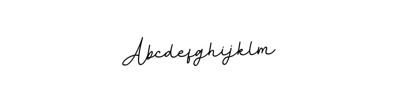 Make a beautiful signature design for name Abcdefghijklm. With this signature (BallpointsItalic-DORy9) style, you can create a handwritten signature for free. Abcdefghijklm signature style 11 images and pictures png