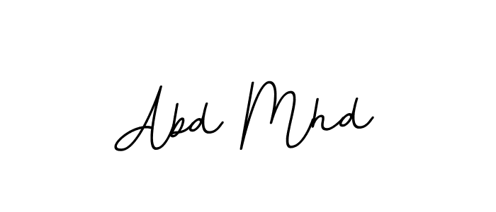 Abd Mhd stylish signature style. Best Handwritten Sign (BallpointsItalic-DORy9) for my name. Handwritten Signature Collection Ideas for my name Abd Mhd. Abd Mhd signature style 11 images and pictures png