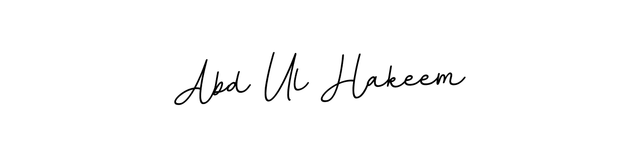 Make a beautiful signature design for name Abd Ul Hakeem. With this signature (BallpointsItalic-DORy9) style, you can create a handwritten signature for free. Abd Ul Hakeem signature style 11 images and pictures png
