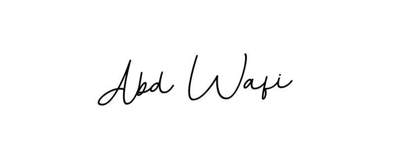 It looks lik you need a new signature style for name Abd Wafi. Design unique handwritten (BallpointsItalic-DORy9) signature with our free signature maker in just a few clicks. Abd Wafi signature style 11 images and pictures png