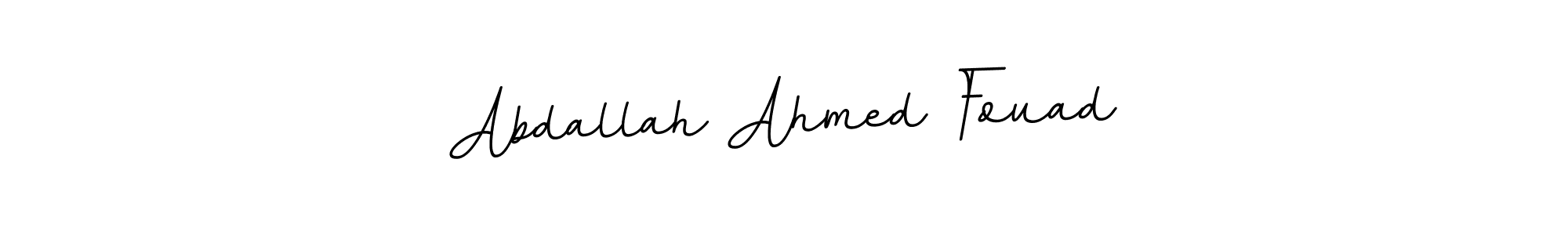 Create a beautiful signature design for name Abdallah Ahmed Fouad. With this signature (BallpointsItalic-DORy9) fonts, you can make a handwritten signature for free. Abdallah Ahmed Fouad signature style 11 images and pictures png