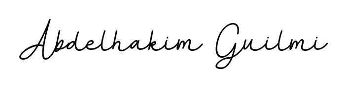 Also we have Abdelhakim Guilmi name is the best signature style. Create professional handwritten signature collection using BallpointsItalic-DORy9 autograph style. Abdelhakim Guilmi signature style 11 images and pictures png