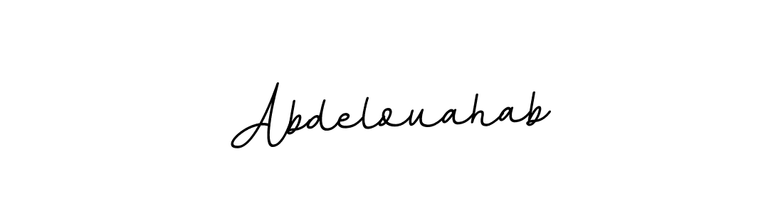 You can use this online signature creator to create a handwritten signature for the name Abdelouahab. This is the best online autograph maker. Abdelouahab signature style 11 images and pictures png