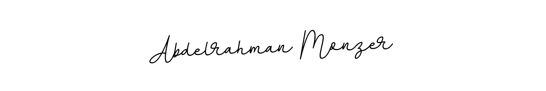 Use a signature maker to create a handwritten signature online. With this signature software, you can design (BallpointsItalic-DORy9) your own signature for name Abdelrahman Monzer. Abdelrahman Monzer signature style 11 images and pictures png