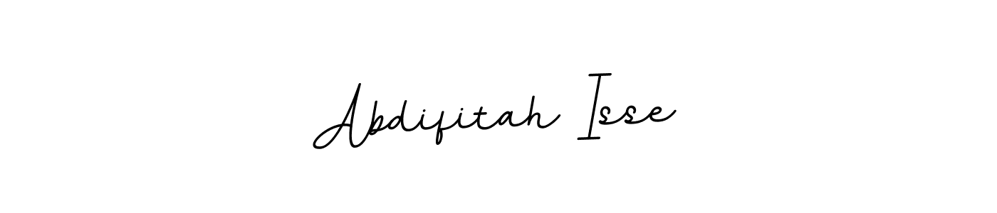 Abdifitah Isse stylish signature style. Best Handwritten Sign (BallpointsItalic-DORy9) for my name. Handwritten Signature Collection Ideas for my name Abdifitah Isse. Abdifitah Isse signature style 11 images and pictures png