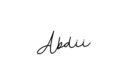 Create a beautiful signature design for name Abdii. With this signature (BallpointsItalic-DORy9) fonts, you can make a handwritten signature for free. Abdii signature style 11 images and pictures png