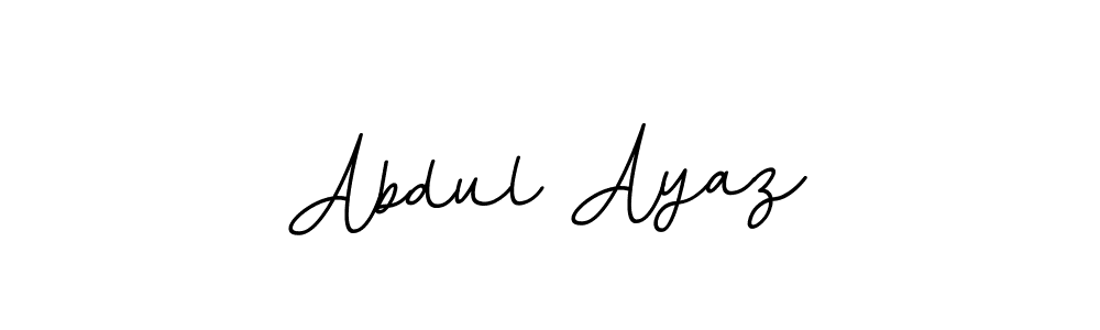 Make a beautiful signature design for name Abdul Ayaz. With this signature (BallpointsItalic-DORy9) style, you can create a handwritten signature for free. Abdul Ayaz signature style 11 images and pictures png