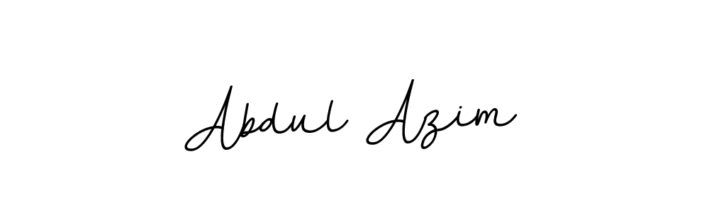 The best way (BallpointsItalic-DORy9) to make a short signature is to pick only two or three words in your name. The name Abdul Azim include a total of six letters. For converting this name. Abdul Azim signature style 11 images and pictures png