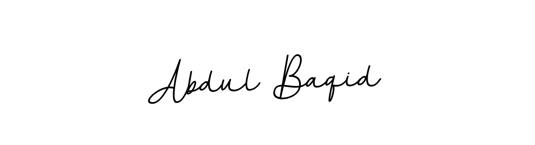 This is the best signature style for the Abdul Baqid name. Also you like these signature font (BallpointsItalic-DORy9). Mix name signature. Abdul Baqid signature style 11 images and pictures png