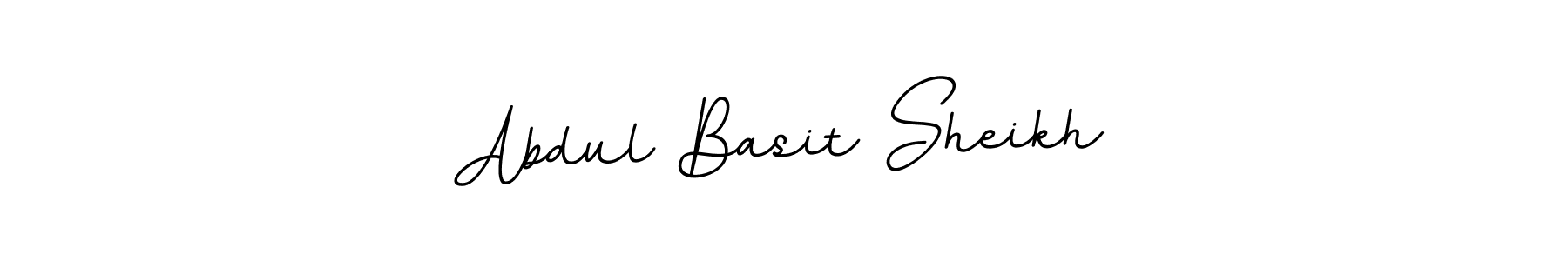 Design your own signature with our free online signature maker. With this signature software, you can create a handwritten (BallpointsItalic-DORy9) signature for name Abdul Basit Sheikh. Abdul Basit Sheikh signature style 11 images and pictures png