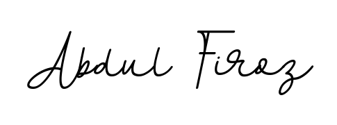 A sleek calligraphic signature for name Abdul Firoz utilizing BallpointsItalic-DORy9 styling. Great for adding personal signatures to photos and art. Abdul Firoz signature style 11 images and pictures png