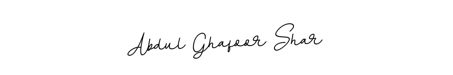 The best way (BallpointsItalic-DORy9) to make a short signature is to pick only two or three words in your name. The name Abdul Ghafoor Shar include a total of six letters. For converting this name. Abdul Ghafoor Shar signature style 11 images and pictures png