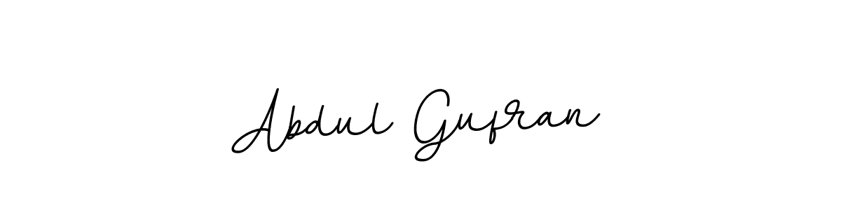 This is the best signature style for the Abdul Gufran name. Also you like these signature font (BallpointsItalic-DORy9). Mix name signature. Abdul Gufran signature style 11 images and pictures png