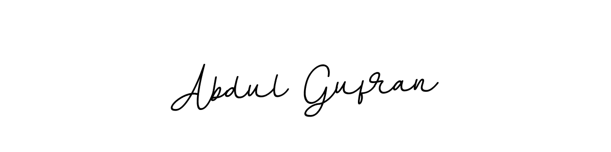 This is the best signature style for the Abdul Gufran name. Also you like these signature font (BallpointsItalic-DORy9). Mix name signature. Abdul Gufran signature style 11 images and pictures png