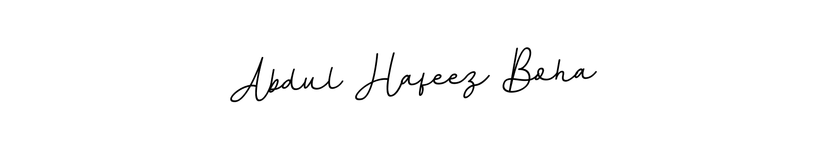 Abdul Hafeez Boha stylish signature style. Best Handwritten Sign (BallpointsItalic-DORy9) for my name. Handwritten Signature Collection Ideas for my name Abdul Hafeez Boha. Abdul Hafeez Boha signature style 11 images and pictures png