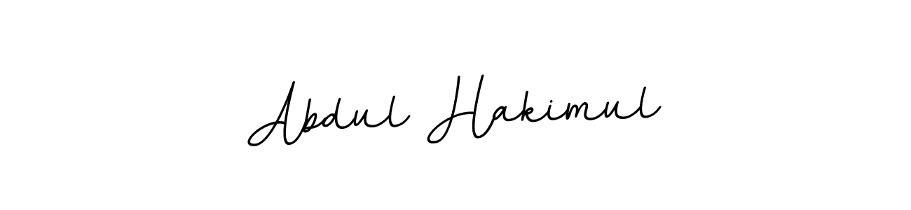 Make a beautiful signature design for name Abdul Hakimul. With this signature (BallpointsItalic-DORy9) style, you can create a handwritten signature for free. Abdul Hakimul signature style 11 images and pictures png