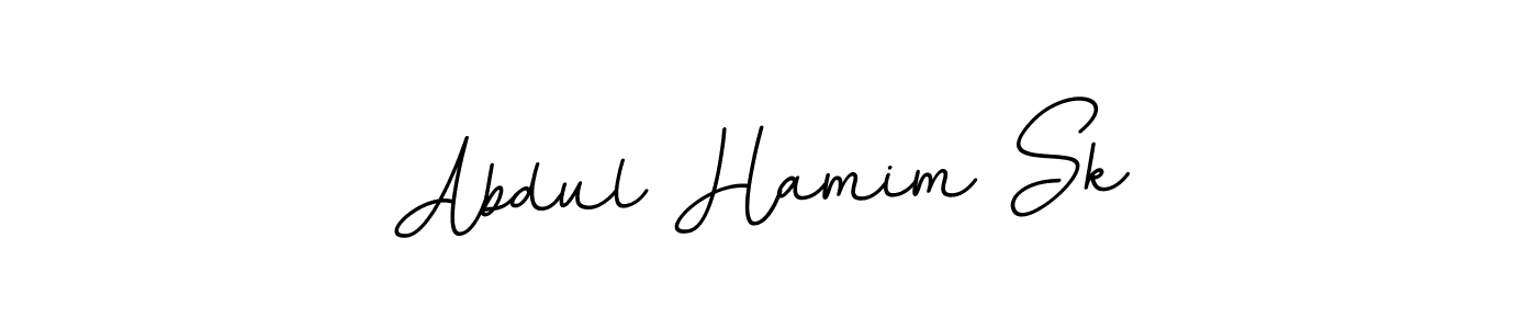 You should practise on your own different ways (BallpointsItalic-DORy9) to write your name (Abdul Hamim Sk) in signature. don't let someone else do it for you. Abdul Hamim Sk signature style 11 images and pictures png