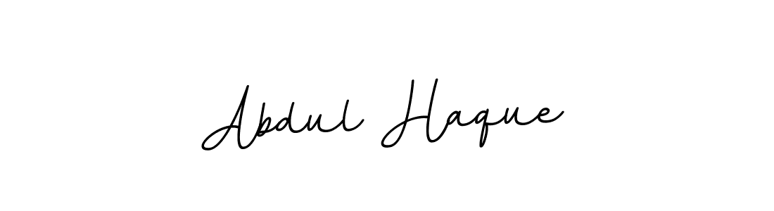 Design your own signature with our free online signature maker. With this signature software, you can create a handwritten (BallpointsItalic-DORy9) signature for name Abdul Haque. Abdul Haque signature style 11 images and pictures png