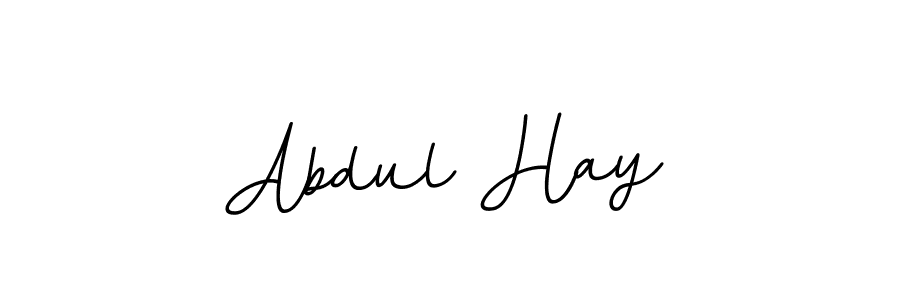 The best way (BallpointsItalic-DORy9) to make a short signature is to pick only two or three words in your name. The name Abdul Hay include a total of six letters. For converting this name. Abdul Hay signature style 11 images and pictures png