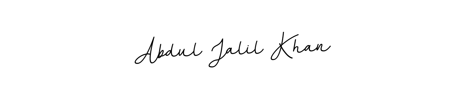 Also You can easily find your signature by using the search form. We will create Abdul Jalil Khan name handwritten signature images for you free of cost using BallpointsItalic-DORy9 sign style. Abdul Jalil Khan signature style 11 images and pictures png