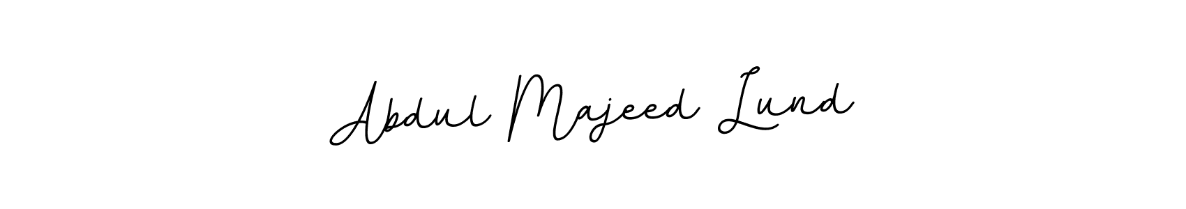 Create a beautiful signature design for name Abdul Majeed Lund. With this signature (BallpointsItalic-DORy9) fonts, you can make a handwritten signature for free. Abdul Majeed Lund signature style 11 images and pictures png