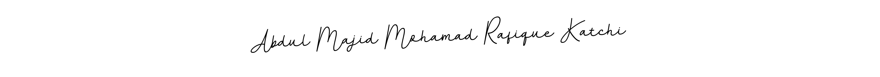 Abdul Majid Mohamad Rafique Katchi stylish signature style. Best Handwritten Sign (BallpointsItalic-DORy9) for my name. Handwritten Signature Collection Ideas for my name Abdul Majid Mohamad Rafique Katchi. Abdul Majid Mohamad Rafique Katchi signature style 11 images and pictures png