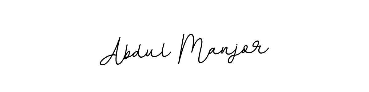 You should practise on your own different ways (BallpointsItalic-DORy9) to write your name (Abdul Manjor) in signature. don't let someone else do it for you. Abdul Manjor signature style 11 images and pictures png