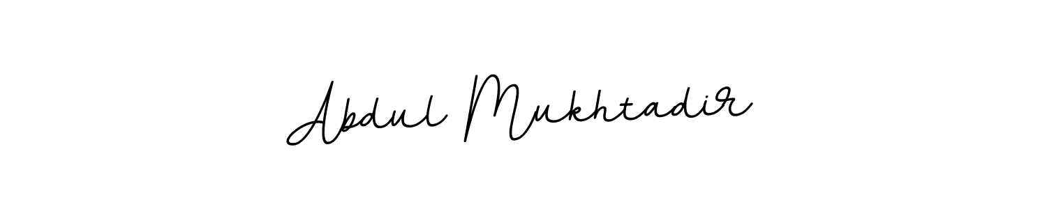 Design your own signature with our free online signature maker. With this signature software, you can create a handwritten (BallpointsItalic-DORy9) signature for name Abdul Mukhtadir. Abdul Mukhtadir signature style 11 images and pictures png