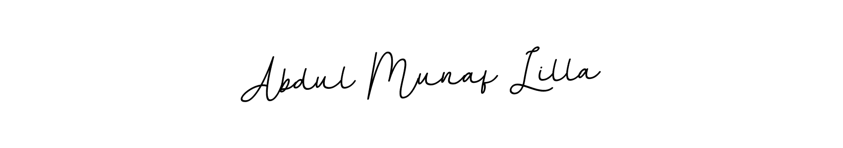 Also You can easily find your signature by using the search form. We will create Abdul Munaf Lilla name handwritten signature images for you free of cost using BallpointsItalic-DORy9 sign style. Abdul Munaf Lilla signature style 11 images and pictures png