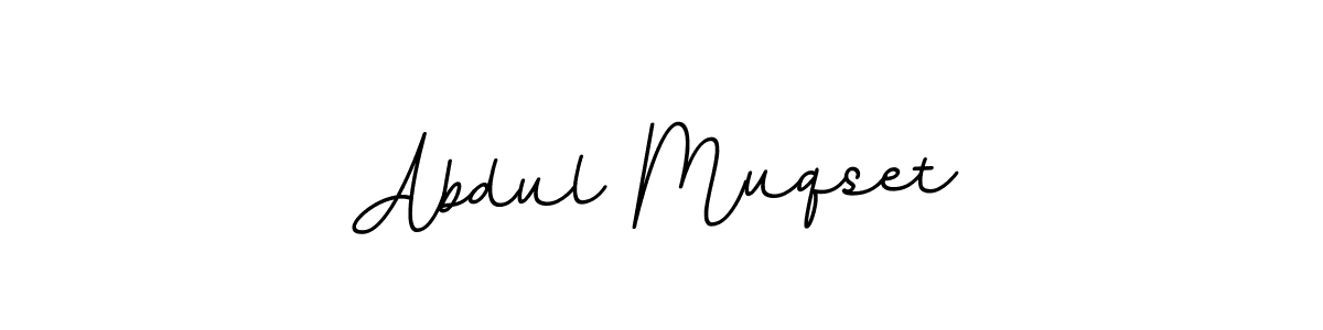 How to make Abdul Muqset name signature. Use BallpointsItalic-DORy9 style for creating short signs online. This is the latest handwritten sign. Abdul Muqset signature style 11 images and pictures png