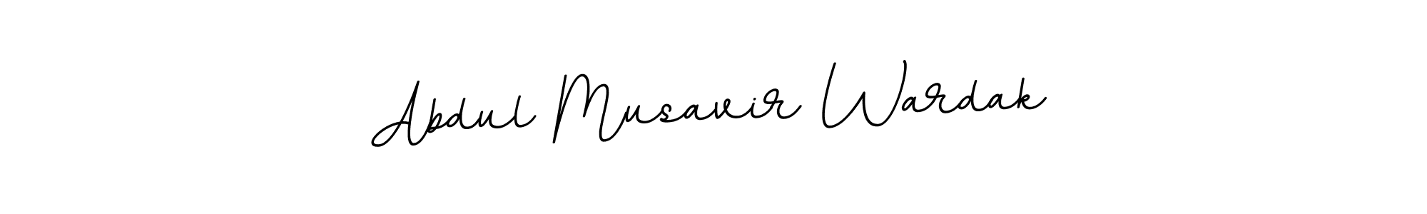 Design your own signature with our free online signature maker. With this signature software, you can create a handwritten (BallpointsItalic-DORy9) signature for name Abdul Musavir Wardak. Abdul Musavir Wardak signature style 11 images and pictures png