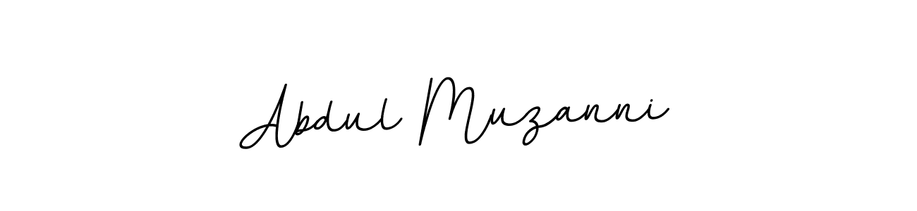 Make a beautiful signature design for name Abdul Muzanni. With this signature (BallpointsItalic-DORy9) style, you can create a handwritten signature for free. Abdul Muzanni signature style 11 images and pictures png