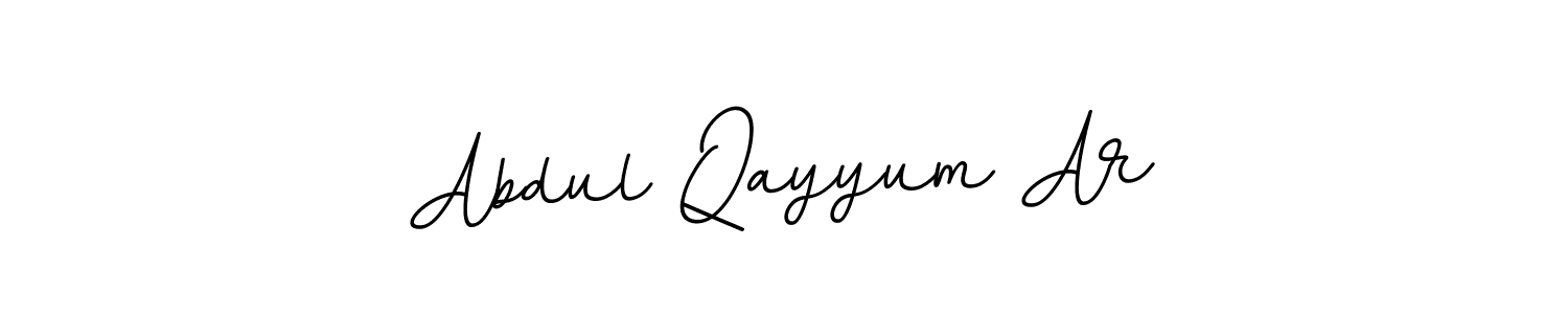 The best way (BallpointsItalic-DORy9) to make a short signature is to pick only two or three words in your name. The name Abdul Qayyum Ar include a total of six letters. For converting this name. Abdul Qayyum Ar signature style 11 images and pictures png