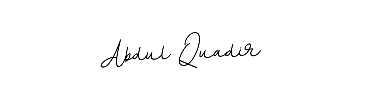 It looks lik you need a new signature style for name Abdul Quadir. Design unique handwritten (BallpointsItalic-DORy9) signature with our free signature maker in just a few clicks. Abdul Quadir signature style 11 images and pictures png