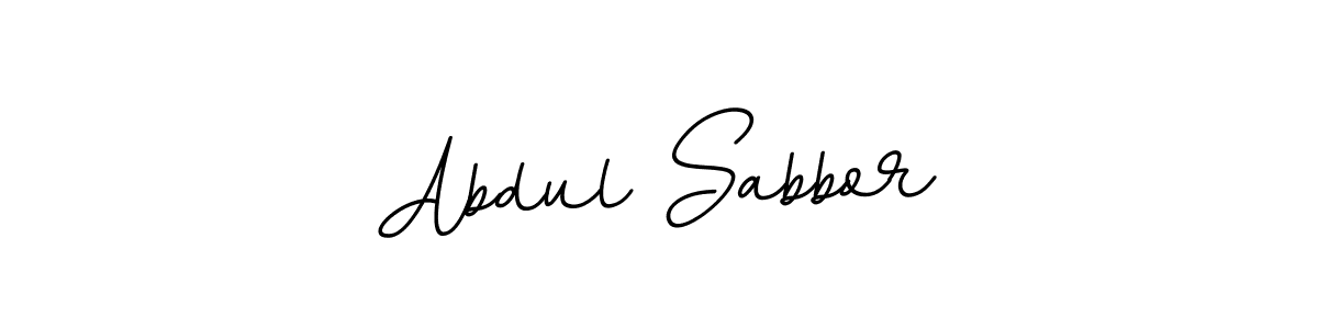 Abdul Sabbor stylish signature style. Best Handwritten Sign (BallpointsItalic-DORy9) for my name. Handwritten Signature Collection Ideas for my name Abdul Sabbor. Abdul Sabbor signature style 11 images and pictures png