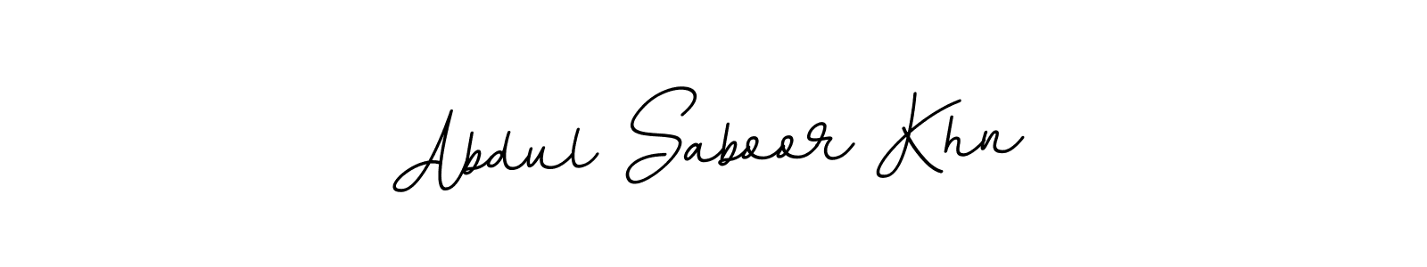 The best way (BallpointsItalic-DORy9) to make a short signature is to pick only two or three words in your name. The name Abdul Saboor Khn include a total of six letters. For converting this name. Abdul Saboor Khn signature style 11 images and pictures png