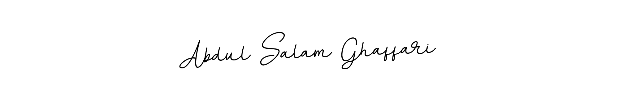 This is the best signature style for the Abdul Salam Ghaffari name. Also you like these signature font (BallpointsItalic-DORy9). Mix name signature. Abdul Salam Ghaffari signature style 11 images and pictures png