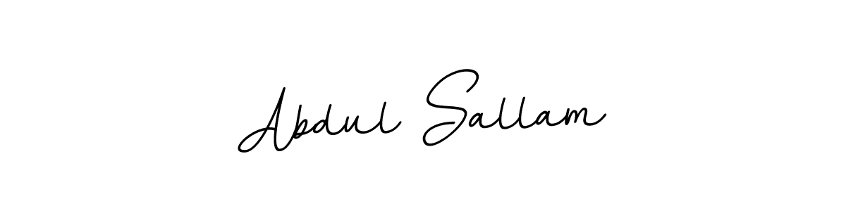 Create a beautiful signature design for name Abdul Sallam. With this signature (BallpointsItalic-DORy9) fonts, you can make a handwritten signature for free. Abdul Sallam signature style 11 images and pictures png