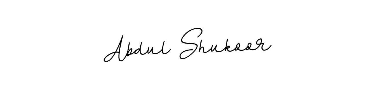 Design your own signature with our free online signature maker. With this signature software, you can create a handwritten (BallpointsItalic-DORy9) signature for name Abdul Shukoor. Abdul Shukoor signature style 11 images and pictures png