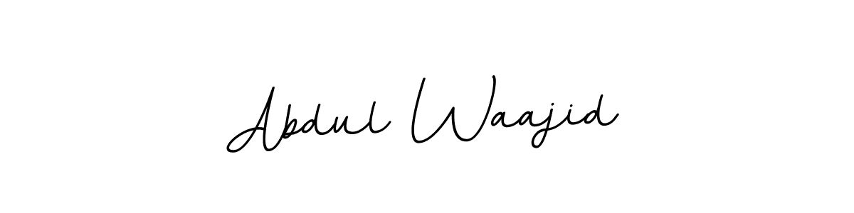 Make a beautiful signature design for name Abdul Waajid. With this signature (BallpointsItalic-DORy9) style, you can create a handwritten signature for free. Abdul Waajid signature style 11 images and pictures png