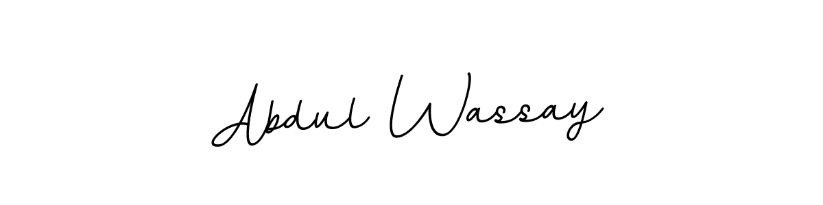 Create a beautiful signature design for name Abdul Wassay. With this signature (BallpointsItalic-DORy9) fonts, you can make a handwritten signature for free. Abdul Wassay signature style 11 images and pictures png