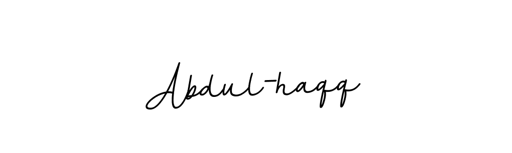 Abdul-haqq stylish signature style. Best Handwritten Sign (BallpointsItalic-DORy9) for my name. Handwritten Signature Collection Ideas for my name Abdul-haqq. Abdul-haqq signature style 11 images and pictures png