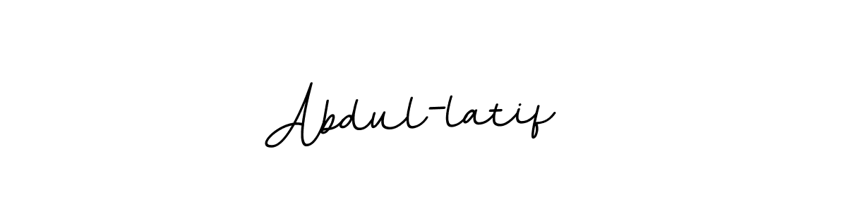 It looks lik you need a new signature style for name Abdul-latif . Design unique handwritten (BallpointsItalic-DORy9) signature with our free signature maker in just a few clicks. Abdul-latif  signature style 11 images and pictures png