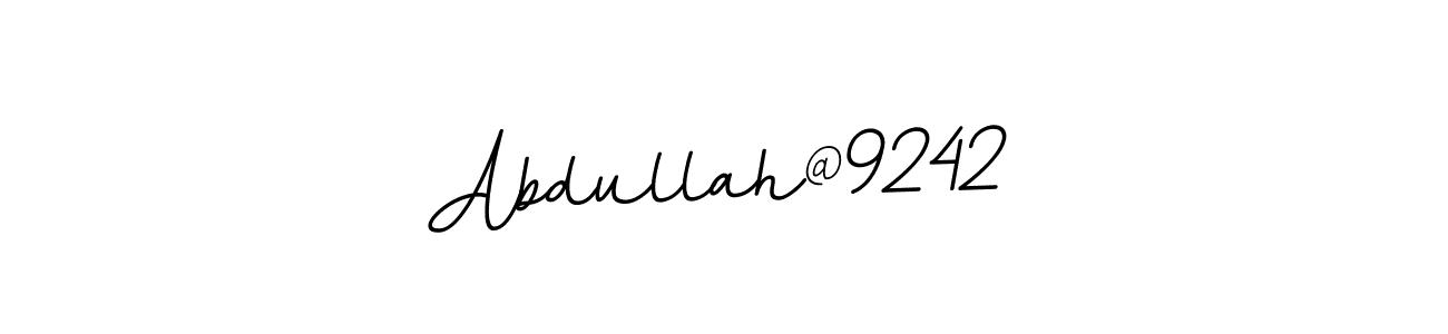 Similarly BallpointsItalic-DORy9 is the best handwritten signature design. Signature creator online .You can use it as an online autograph creator for name Abdullah@9242. Abdullah@9242 signature style 11 images and pictures png