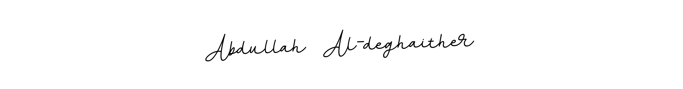 Abdullah  Al-deghaither stylish signature style. Best Handwritten Sign (BallpointsItalic-DORy9) for my name. Handwritten Signature Collection Ideas for my name Abdullah  Al-deghaither. Abdullah  Al-deghaither signature style 11 images and pictures png