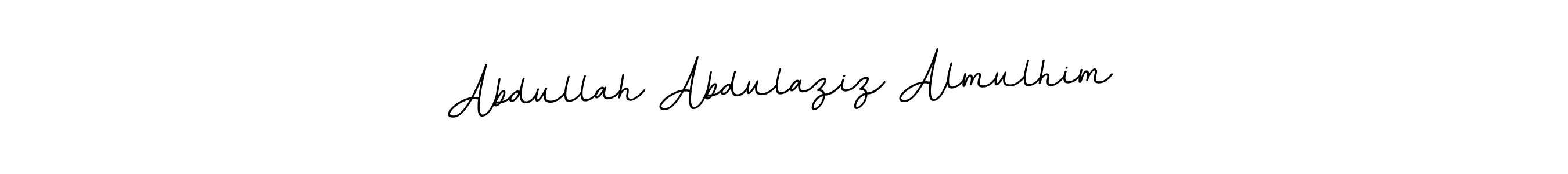 Create a beautiful signature design for name Abdullah Abdulaziz Almulhim. With this signature (BallpointsItalic-DORy9) fonts, you can make a handwritten signature for free. Abdullah Abdulaziz Almulhim signature style 11 images and pictures png