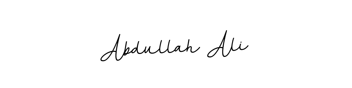 The best way (BallpointsItalic-DORy9) to make a short signature is to pick only two or three words in your name. The name Abdullah Ali include a total of six letters. For converting this name. Abdullah Ali signature style 11 images and pictures png