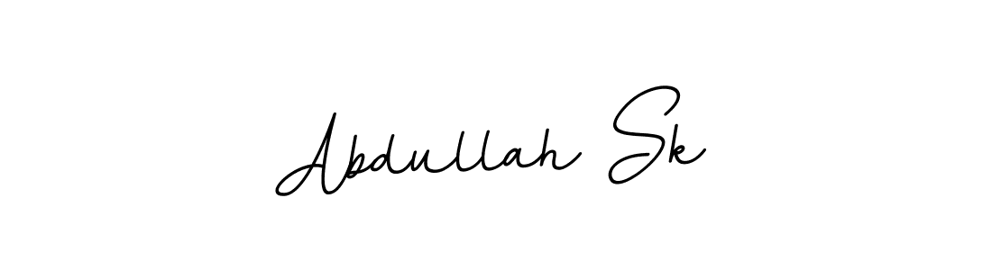 Make a beautiful signature design for name Abdullah Sk. With this signature (BallpointsItalic-DORy9) style, you can create a handwritten signature for free. Abdullah Sk signature style 11 images and pictures png